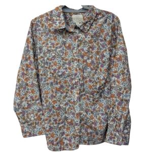 St. John's Bay petite XL button down floral